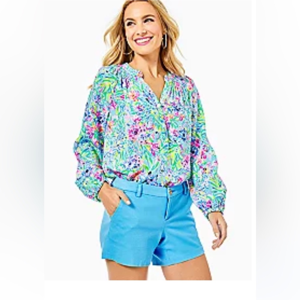 Lilly Pulitzer size 6 blue shorts